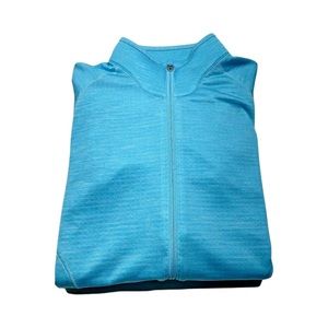 C&B Annika Particle Fleece Jacket Full Zip Women's Medium Blue